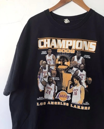 Gildan, Shirts, 20 Lakers Championship T Shirt Large