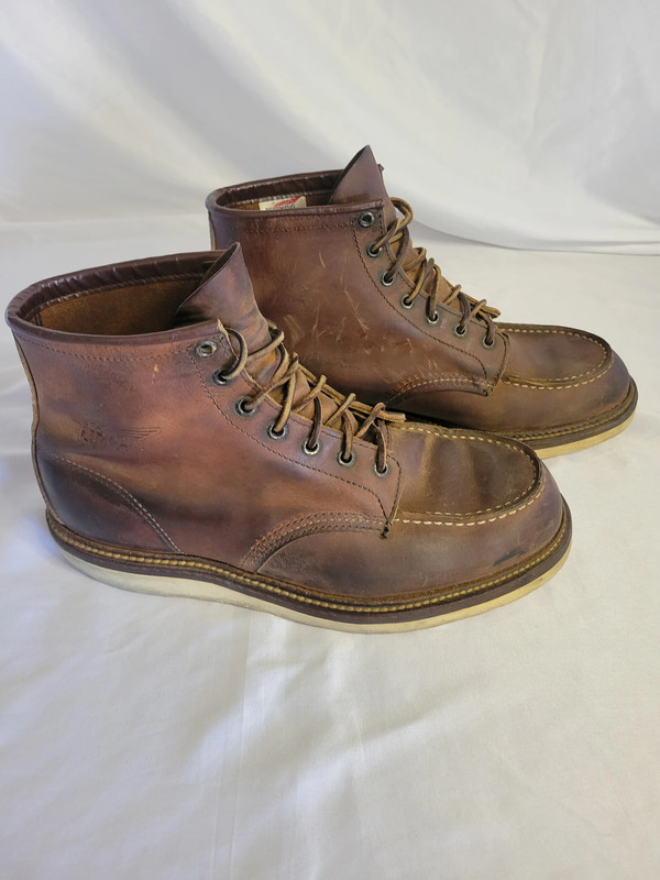 Red Wing Men's 1907 6" Classic Brown Leather Boots (Size 11D) 1