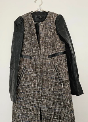 Manteau bimatière H&M - Taille 40 - Chic & urbain #hm #manteaubimatière, merk: H&M, staat: Goed, maat: L / 40 / 12, € 5,00, € 5,95 inclusief Kopersbescherming