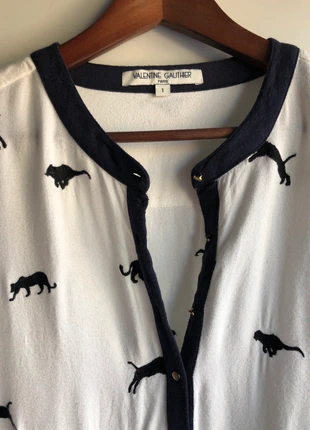 Leuke bloes met borduring , marca: Valentine Gauthier, estado: Muito bom, tamanho: M / 38 / 10, €14.00, €15.40 inclui Proteção do Comprador