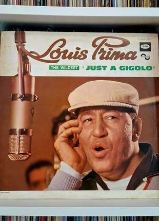 Disque vinyle 33t - Louis Prima / Wildest Just a Gigolo - Pressage Original 1991, zustand: Gut, 12,00 €, 13,30 € inklusive Vinted-Käuferschutz