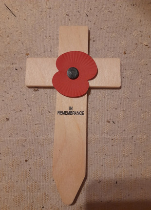 In remembrance crosses, brand: Memory Lane, condition: New without tags, £1.00, £1.75 includes Buyer Protection