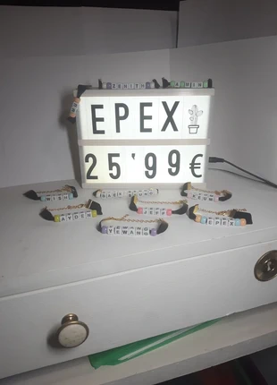 Bracelets fait main EPEX, marke: Fait Main, zustand: Neu, mit Etikett, 25,99 €, 27,99 € inklusive Vinted-Käuferschutz