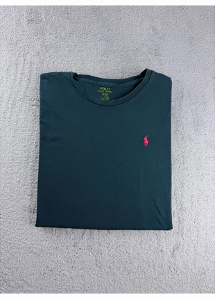 T-shirt Ralph Lauren col rond noir coton taille M, brand: Ralph Lauren, condizioni: Ottime, taglia: M, €18.00, €19.60 include la Protezione acquisti