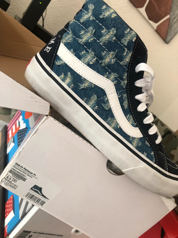 Baskets Sk8 Supreme Blue Denim 41 Vans Vinted