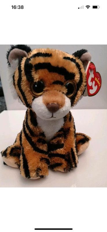 Ty deals plush tiger