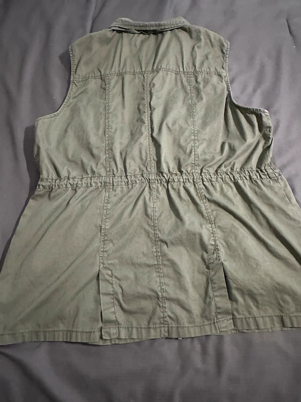 Olive green vest 4