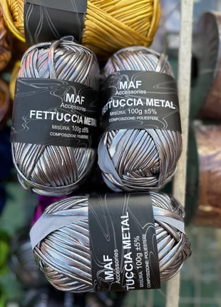 Fettuccia Metallizzata, brand: MAF, condizioni: Nuovo con cartellino, €9.00, €10.15 include la Protezione acquisti Pro