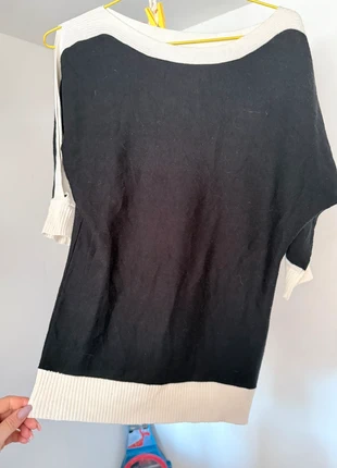 Haut femme N’existe York &Compagnie ouvert aux manches taille xs noir et blanc, marke: New York & Company, zustand: Sehr gut, größe: XS / 34 / 6, 5,00 €, 5,95 € beinhaltet Vinted-Käuferschutz Pro