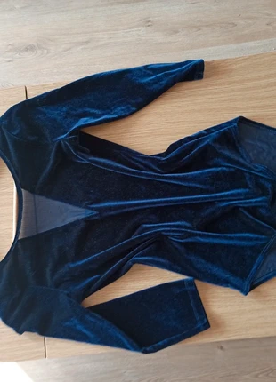 Body terciopelo azul Stradivarius, brand: Stradivarius, condition: Very good, size: M / 38 / 10, €4.00, €4.90 includes Buyer Protection