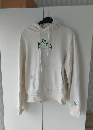 Witte hoodie Stan Smith van Adidas, merk: adidas, staat: Heel goed, maat: S, € 25,00, € 26,95 inclusief Kopersbescherming