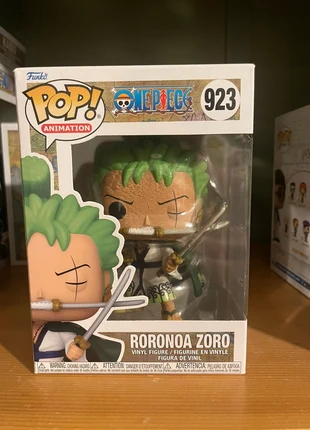 Roronoa Zoro - One Piece, merk: Funko Pop, staat: Nieuw zonder prijskaartje, maat: Prematuur, tot 44 cm, € 15,00, € 16,45 inclusief Kopersbescherming