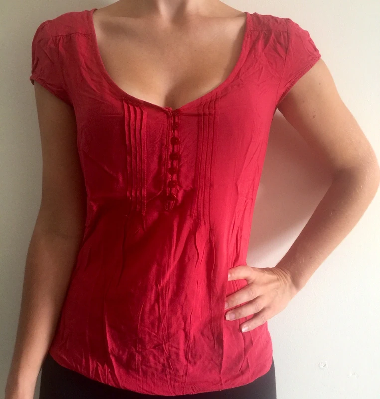 Blouse rose framboise - photo numéro 2