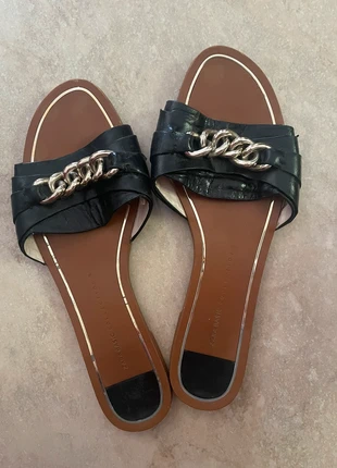 Mules noires Zara, marca: Zara, estado: Muito bom, tamanho: 38, €5.00, €5.95 inclui Proteção do Comprador