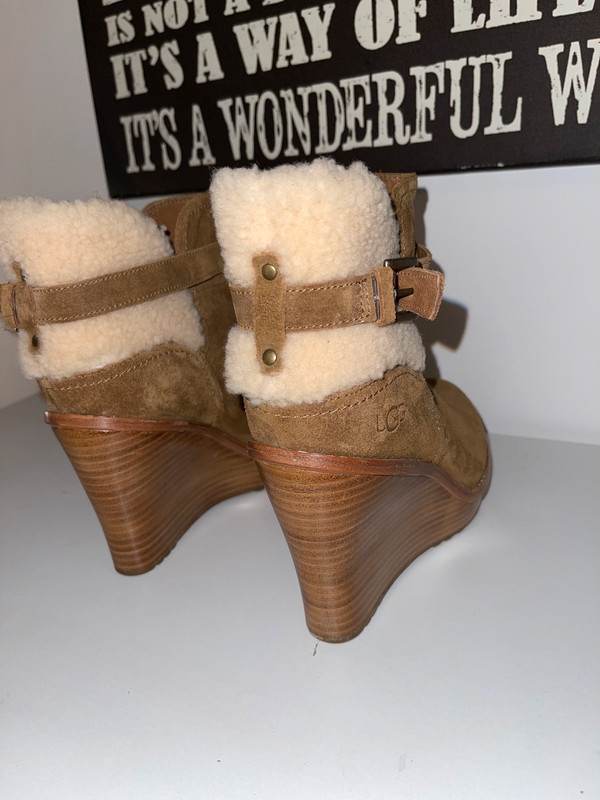 Ugg boots with sale wedge heel