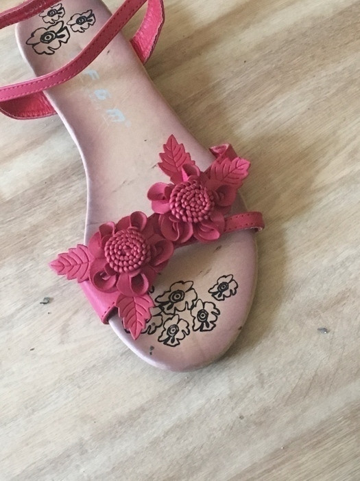 Sandale à fleur 2