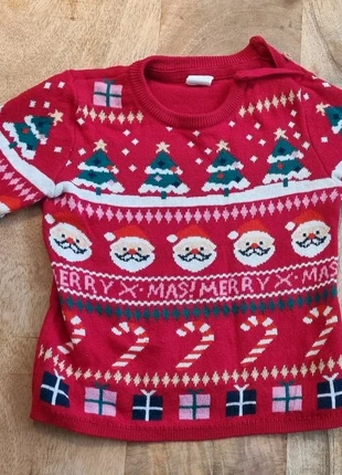 Kersttrui maat 80 H&M, merk: H&M, staat: Goed, maat: 12-18 maanden / 80 cm, € 2,50, € 3,33 inclusief Kopersbescherming