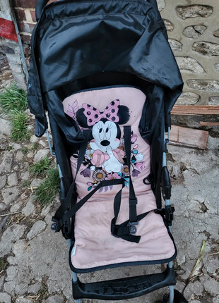 Disney Minnie Mouse Poussette pour Poupée Rose Enfants Jouet Filles +2 ans  7290015688086
