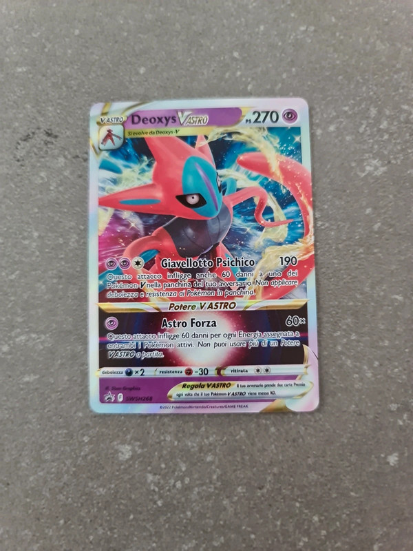 Pokemon Deoxys V Astro - Vinted