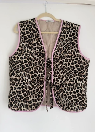 Gilet sans manches léopard, marque: Boutique indépendante, état: Très bon état, taille: Taille unique, 12,00 €, 13,30 € Protection acheteurs incluse