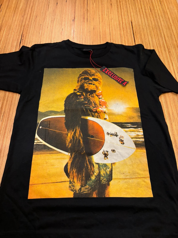 T-shirt Chewbacca Star-wars surf! 2