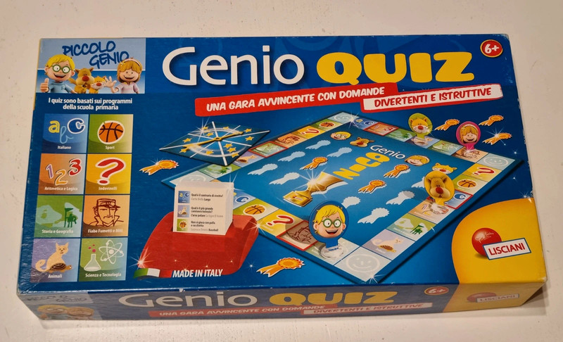 Gioco da tavolo Genio Quiz anni 6+ - Vinted