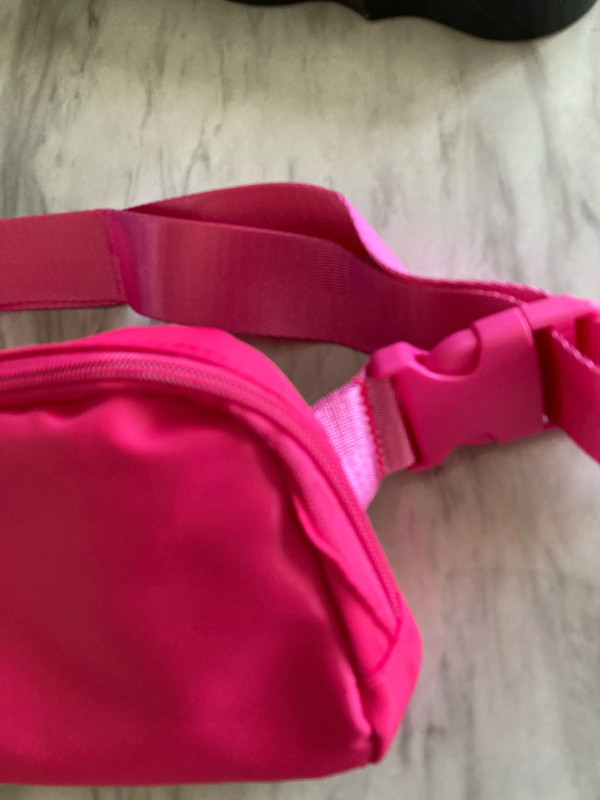 Hot pink belt bag 5