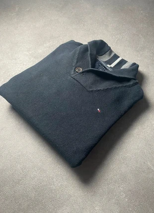 Pull col roulé à bouton Tommy Hilfiger bleu marine - Taille S, marque: Tommy Hilfiger, état: Très bon état, taille: S, 19,99 €, 21,69 € Protection acheteurs incluse