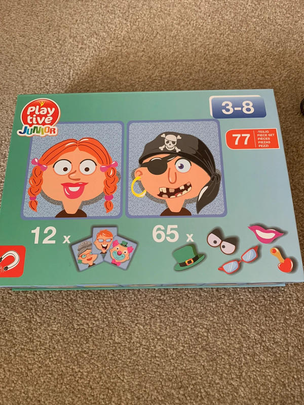 Play tive magnetic face play set