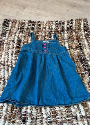 Robe en jean bebe kitchoun 18 mois, marca: Kitchoun, estado: Muito bom, tamanho: 12-18 meses / 80 cm, €2.00, €2.80 inclui Proteção do Comprador