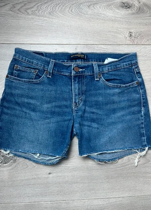 Short en Jean Lévis - S Femme - Bleu Bleu marine - Taille courte, marke: Levi's, zustand: Sehr gut, größe: S / 36 / 8, 15,00 €, 16,45 € inklusive Vinted-Käuferschutz