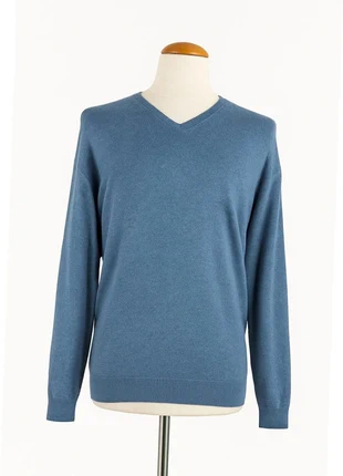 Pull col V L.L.Bean L bleu, brand: L.L. Bean, condition: Very good, size: L, €16.00, €17.50 includes Buyer Protection
