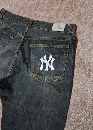 Jeans NY Yankees custom Y2K vintage, état: Neuf sans étiquette, taille: W33 | FR 42, 20,00 €, 21,70 € Protection acheteurs incluse