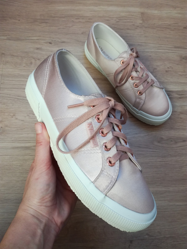 Superga 2024 satin rose