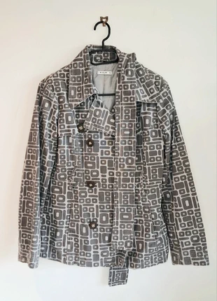 🩶Trench Coat Femme L/40 En Coton Tons Gris🩶, marque: Vila, état: Très bon état, taille: L / 40 / 12, 15,90 €, 17,40 € Protection acheteurs incluse