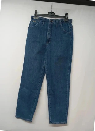 Jeans taille haute Lee vintage bleu foncé en coton, marca: Lee, estado: Muito bom, tamanho: Tamanho único, €7.00, €8.05 inclui Proteção do Comprador