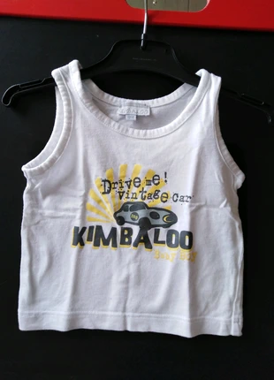 Tee shirt sans manches Kimbaloo 9 mois , marke: Kimbaloo, zustand: Gut, größe: 6-9 Monate / 68, 1,00 €, 1,75 € inklusive Vinted-Käuferschutz
