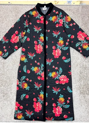 Robe de chambre kimono matelassé à motif fleur Damart vintage femme - L, brand: Damart, condizioni: Ottime, taglia: L / IT 44 / EU 40, €40.00, €42.70 include la Protezione acquisti