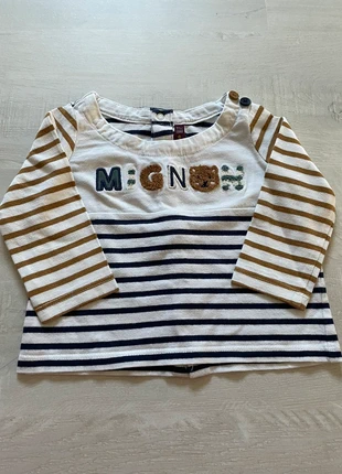 Tee shirt manches longues Sergent major 9 mois., merk: Sergent Major, staat: Heel goed, maat: 9-12 maanden / 74 cm, € 4,00, € 4,90 inclusief Kopersbescherming