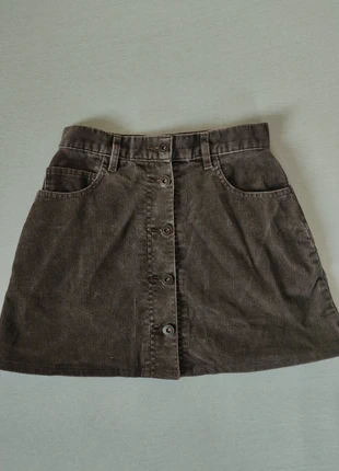 Minigonna marrone velluto a costine, brand: TEX, condizioni: Ottime, taglia: XXS / IT 36 / EU 32, €4.00, €4.90 include la Protezione acquisti