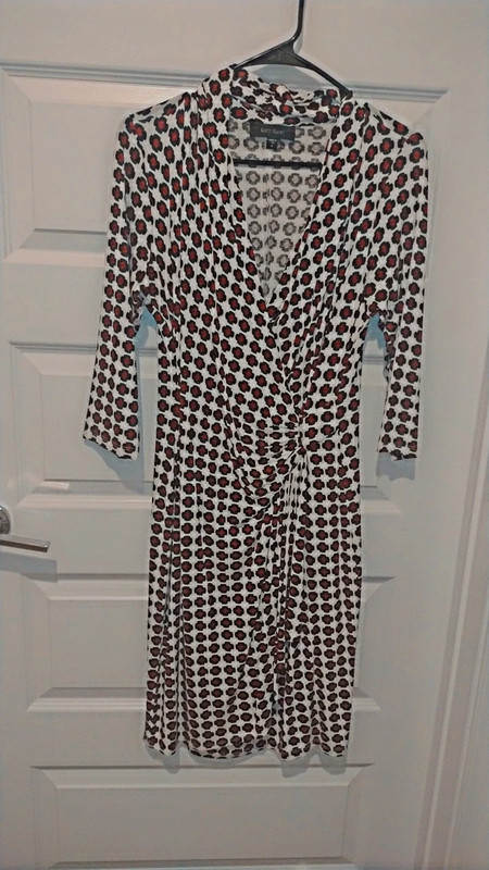 White long sleeve dress size medium 3