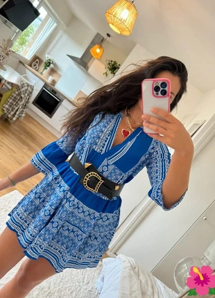 Robe bohème Mykonos bleue électrique 🌹, marque: sans marque, état: Très bon état, taille: M / 38 / 10, 12,00 €, 13,30 € Protection acheteurs incluse