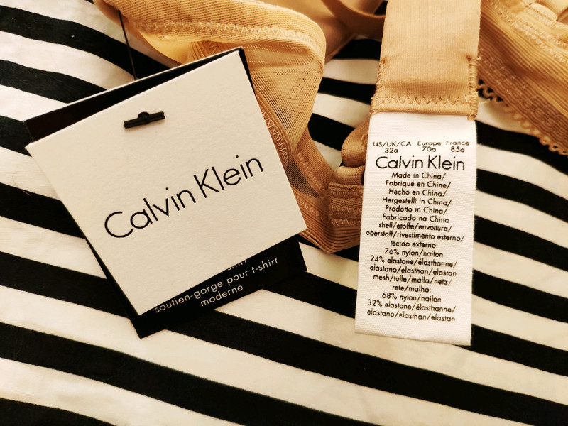 Calvin Klein modern comfort T-Shirt BH nude 70A