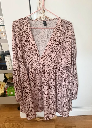 Robe beige imprimé léopard, brand: Shein, condition: Very good, size: XS / 34 / 6, €4.00, €4.90 includes Buyer Protection