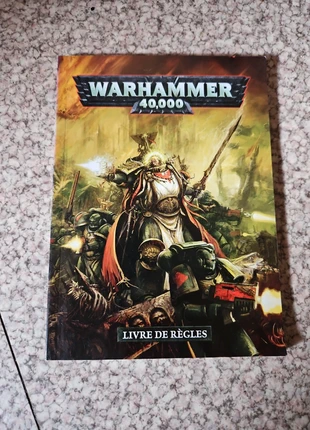 Livre de règles warhammer 40,000, merk: Games Workshop, staat: Heel goed, maat: Universeel, € 6,00, € 7,00 inclusief Kopersbescherming