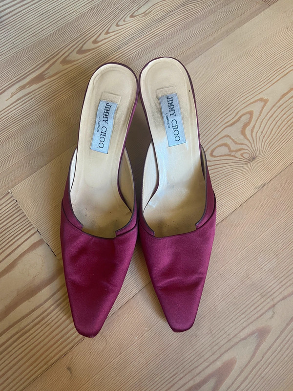 Plum sales kitten heels