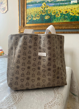 Borsa Shopper nuova LH Firenze con pochette e tracolla - Vinted