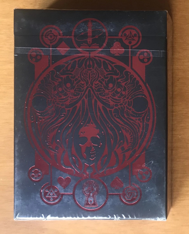 Lovecraft A-K Red V2 Necronomicon Cthulhu Mythos Playing Cards - Carte da Gioco - Nuovo New 2