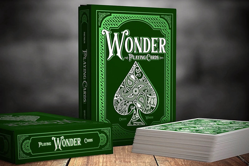 Wonder Emerald - Playing Cards Deck - Carte da Gioco - New Sealed - Nuovo 5