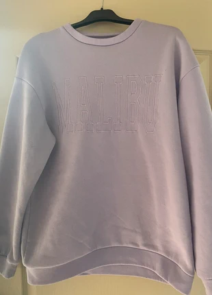 Lila sweater met MALIBU reliëf - comfy & trendy, marque: Shein, état: Bon état, taille: M / 38 / 10, 4,00 €, 4,90 € Protection acheteurs incluse